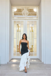 Extravagant Events Strapless Maxi Dress Black