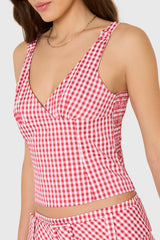 Alistair Top in Gingham
